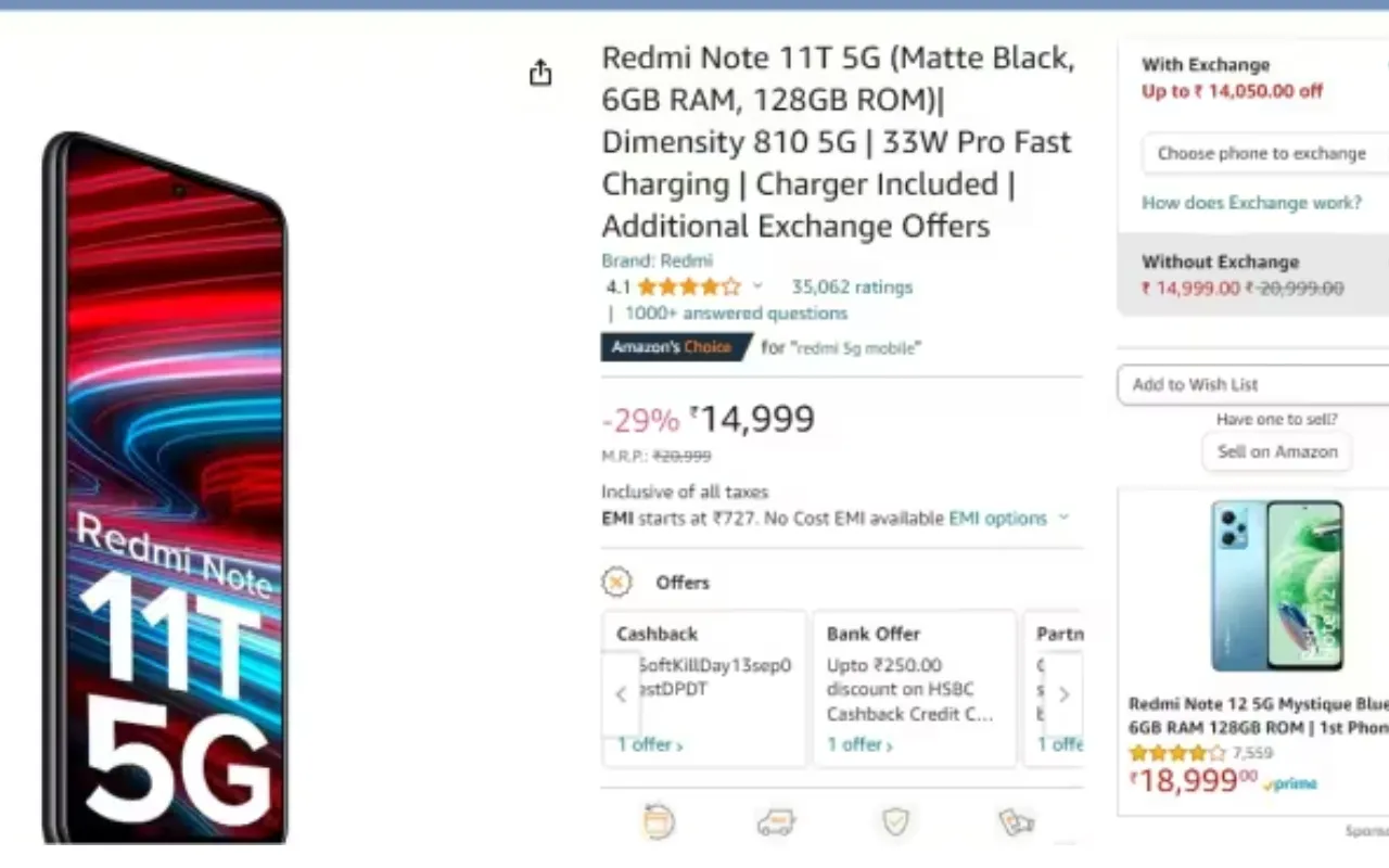 आपके बजट में है Redmi का यह 50MP Camera वाला स्मार्टफोन इस कॉपर में खरीद सकते हैं सबसे सस्ते में !