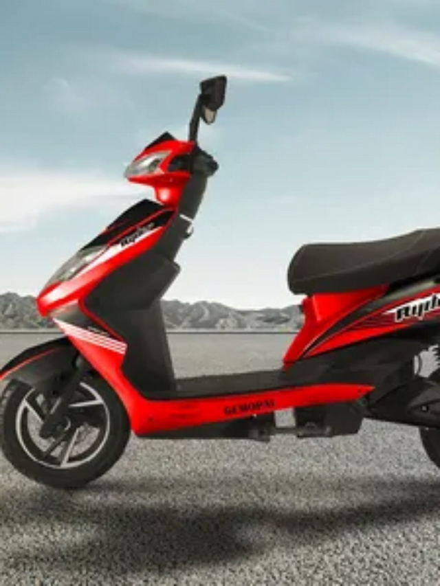 पेट्रोल की बचत के लिए मार्केट में आ गई है Gemopai Ryder सस्ती इलेक्ट्रिक स्कूटर
