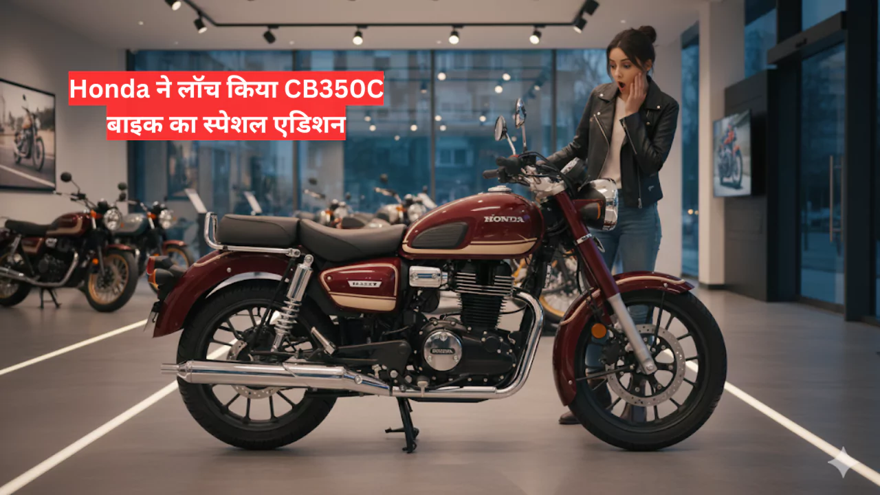 Honda ने लॉच किया CB350C बाइक का स्पेशल एडिशन